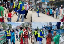 उपत्यकामा चौध दिनदेखि निःशुल्क खाना वितरण गर्दै समाजवादी युवा संघ