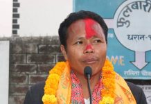 सुनसरी १ मा गठबन्धनका उम्मेदवार मेन्याङ्बोको अग्रता