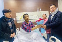 उपराष्ट्रपति नन्दबहादुर पुनले भेटे माओवादी नेता वर्षमान पुनलाई