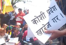 मंसिर ३० र पुस १ गते कोशी प्रदेशमा यातायात बन्द फाइल फाेटाे