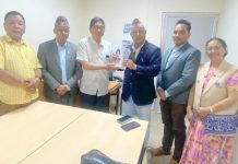 जसपा अध्यक्ष अशोक राई र नागरिक उन्मुक्तिका नेता रेशम चौधरीबिच भेटवार्ता