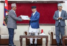 फोक्सिङटारको पुल बनाउन प्रधानमन्त्रीलाई ज्ञापन–पत्र