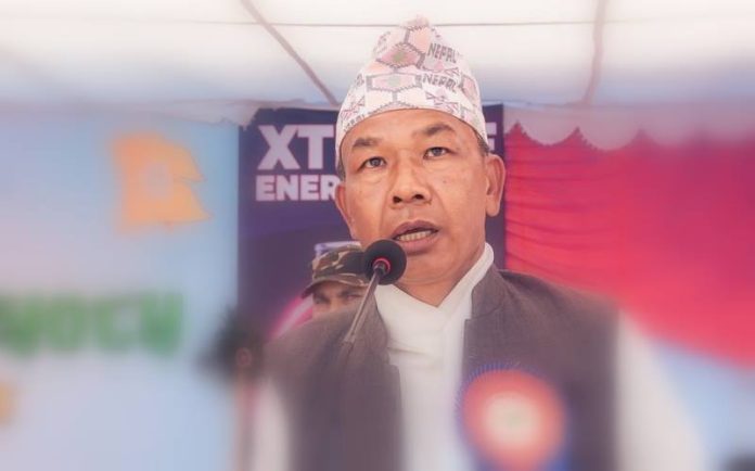 निवर्तमान अध्यक्ष अशोक राई