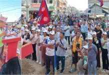 गाइघाटमा १३ सय युवा श्रम संस्कृति पार्टीमा प्रवेश