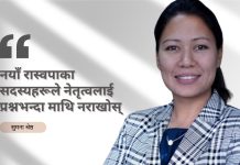 नयाँ रास्वपालाई शुभकामना, म नयाँ राजनीतिमै छु: सुमना श्रेष्ठ